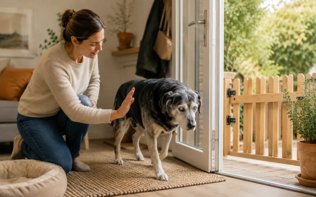 Chien aveugle ou sourd : sécurité, sorties et communication